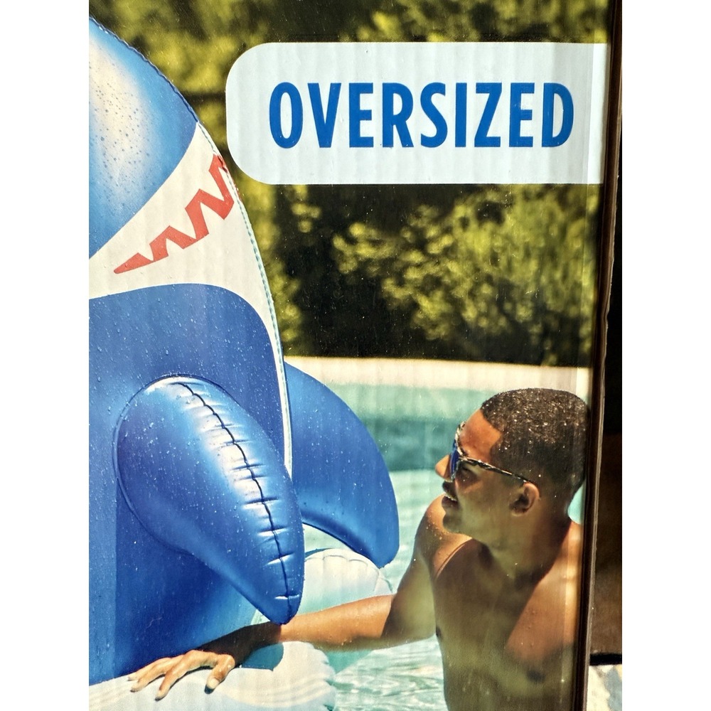 Member's Mark Oversized SHARK Ride-On Pool Water Float New In Box - Picture 3 of 6